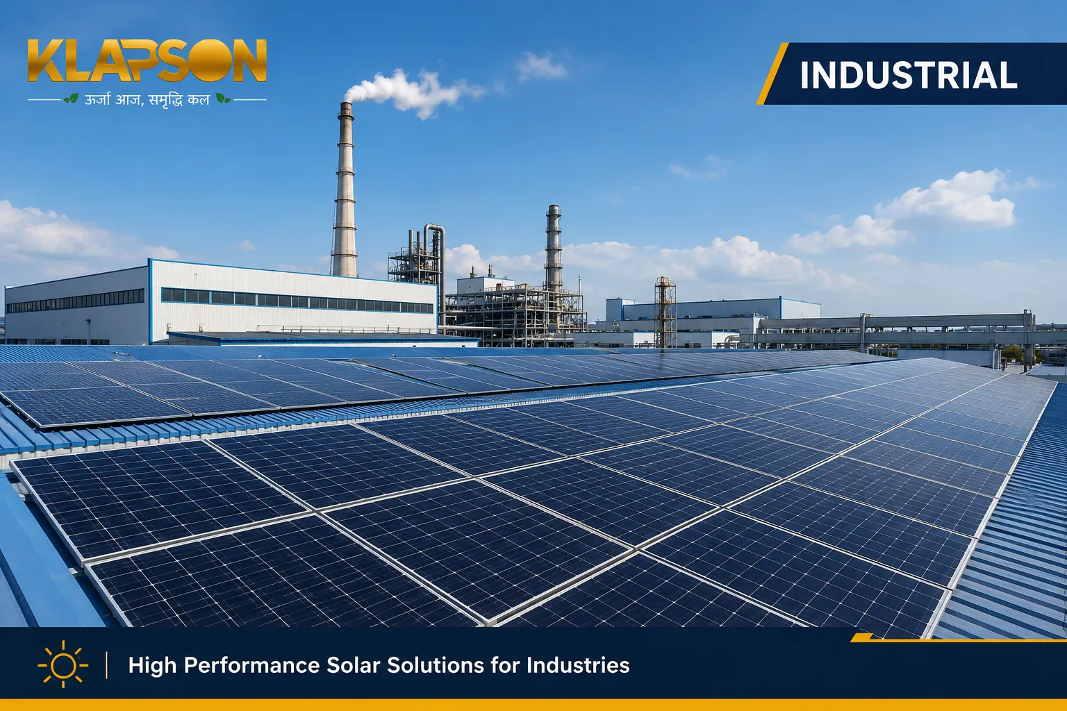 Industrial Solar Plant